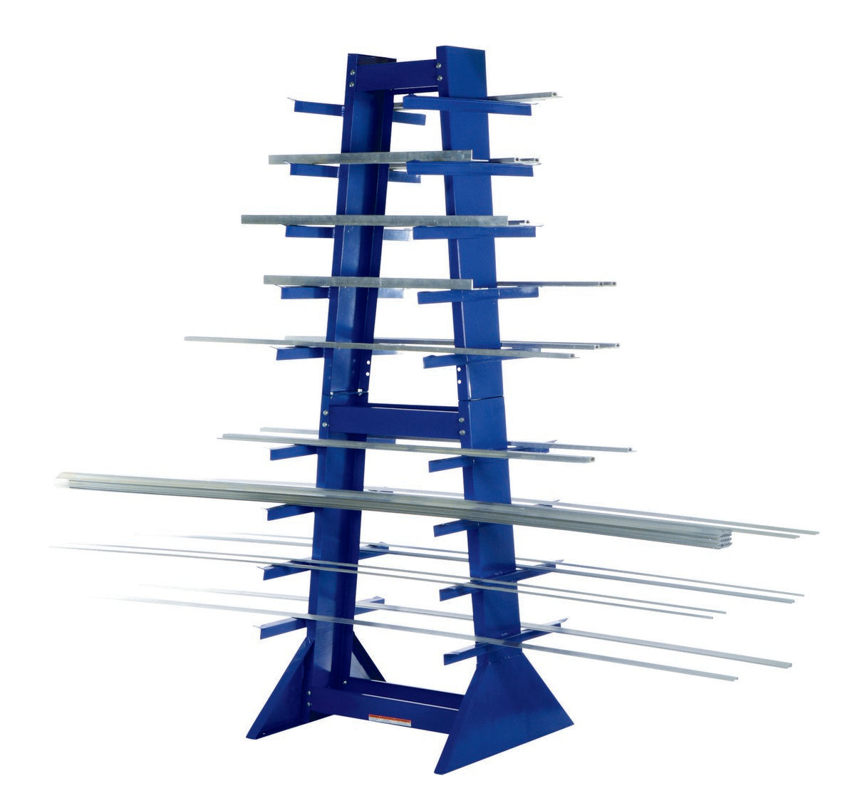 Box Bar Rack Double-Sided Horizontal Bar Rack - Gold Key Equipment