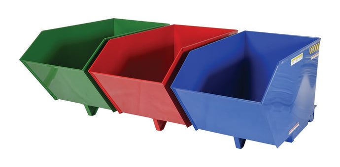Triple-Bin Recycling Hopper