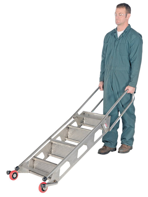 Folding Ladders with Wheels