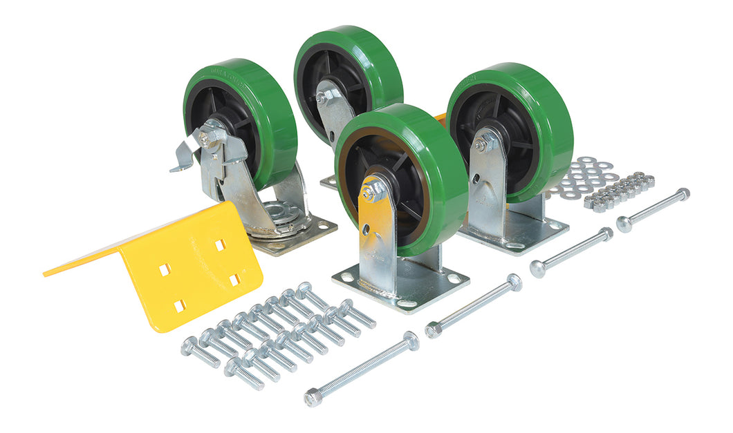 Casters For Self-Dumping Hoppers (D & H)