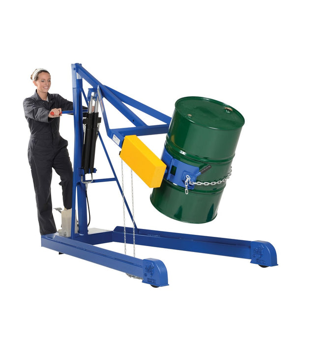 Portable Hydraulic Drum Carrier-Rotator-Booms