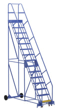 Load image into Gallery viewer, Rolling Warehouse Ladders (12-16 Step)
