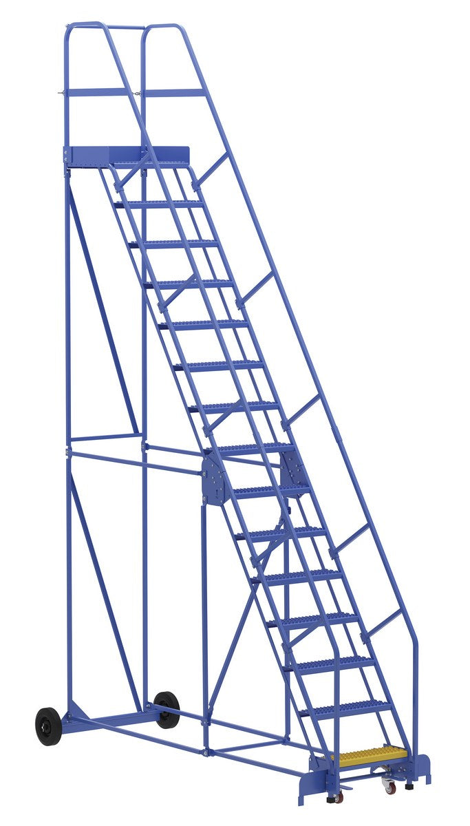 Rolling Warehouse Ladders (12-16 Step)