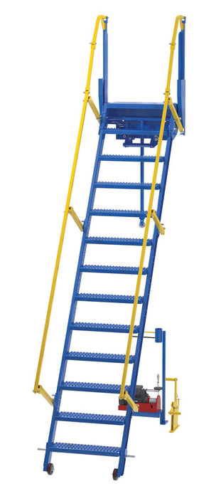 Mezzanine Ladders (face mounted-retractable)