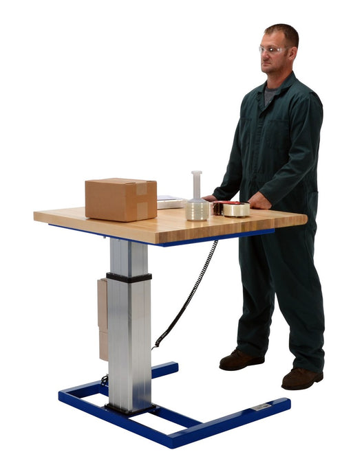 Linear Actuated Adjustable-Height Work Bench