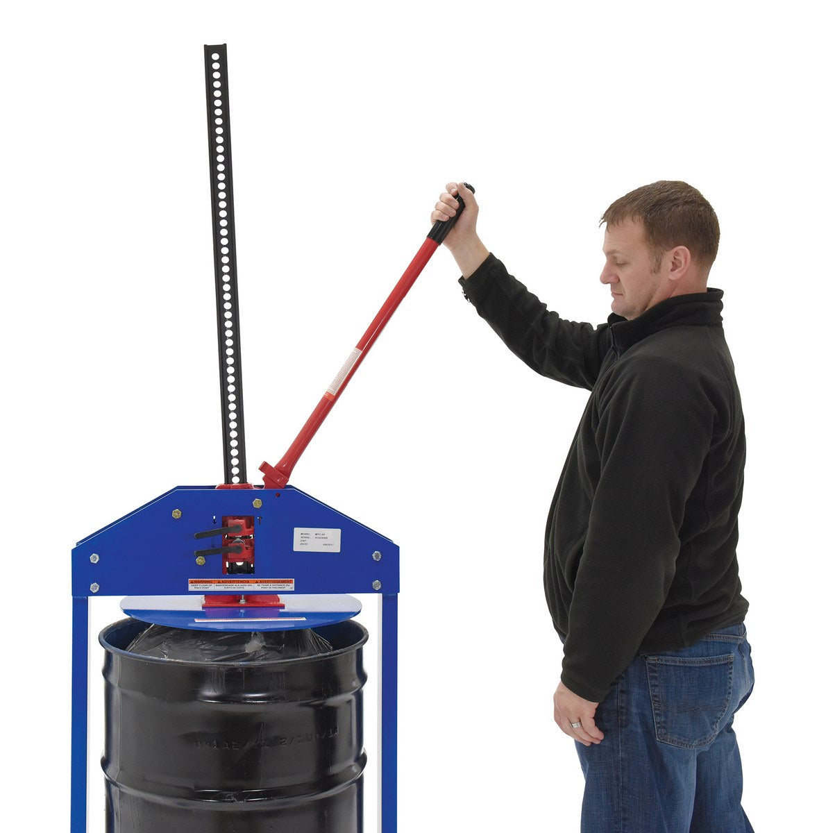 Trash Compactor Spade Key Mechanical Trash Compactors - Gold Key Equipment