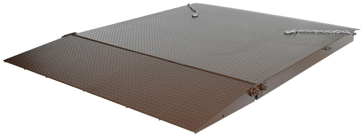 Steel Bridge Ramp Steel Container Ramps with Flip-Over Bridge - Gold Key Equipment