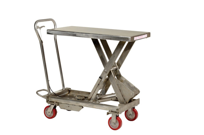 Stainless Steel Scissor Carts