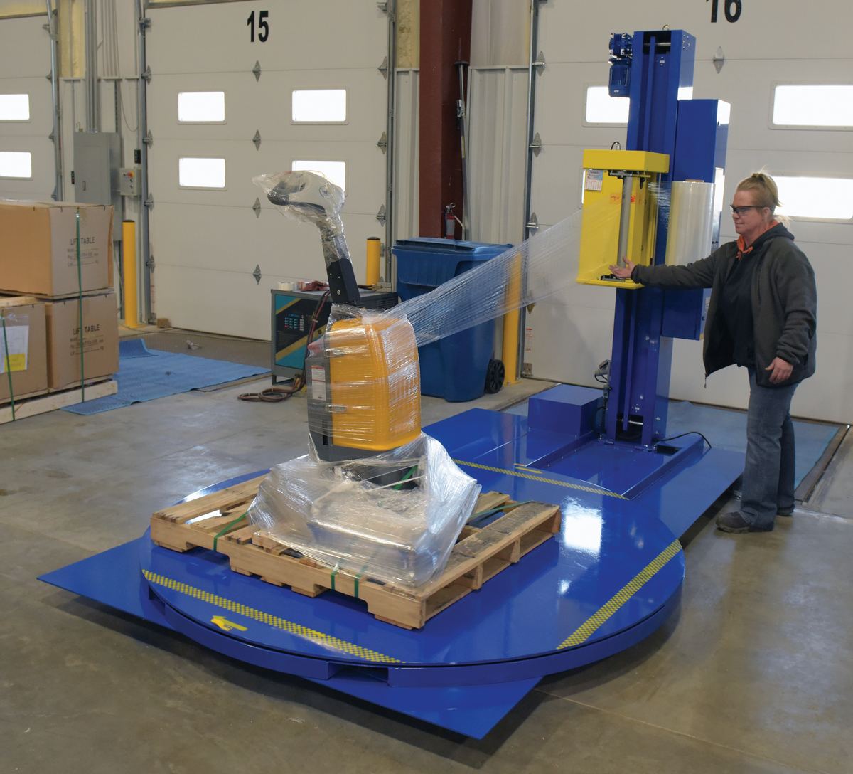 Medium Duty High Performance Auto-Wrap Stretch Wrap Machine – Gold Key ...